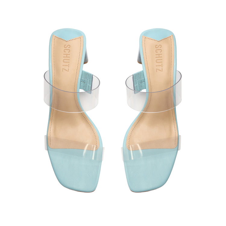 Ariella Acrylic Mid Sandal Sandals OLD    - Schutz Shoes