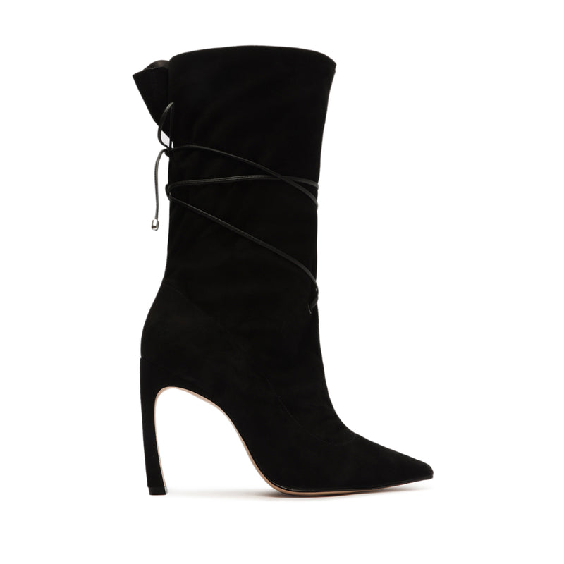 Mah Suede Boot Boots Fall 22 5 Black Suede - Schutz Shoes