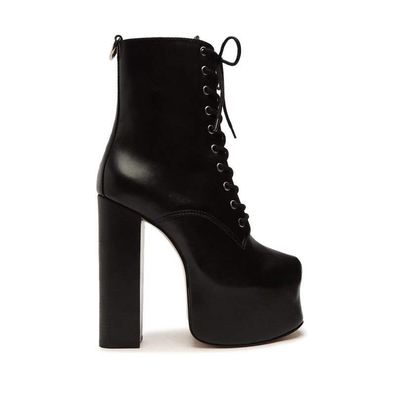 Maellyn Bootie Booties Fall 22 5 Black Faux Leather - Schutz Shoes