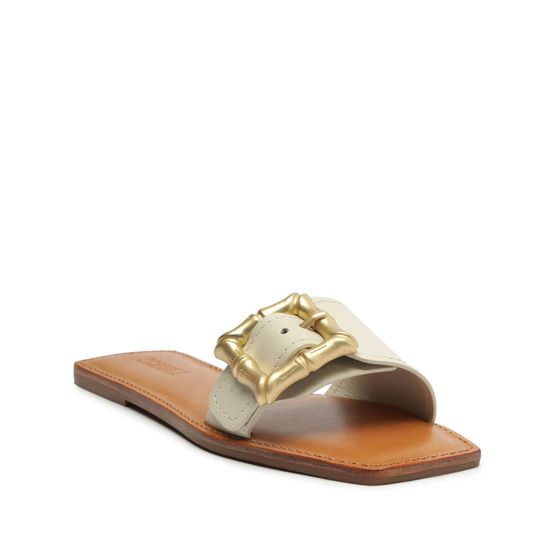 Enola Leather Sandal Flats SPRING 24    - Schutz Shoes