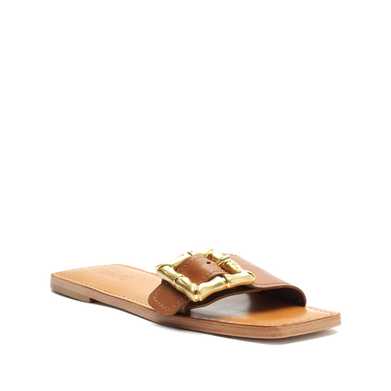 Enola Leather Sandal Flats SPRING 24    - Schutz Shoes