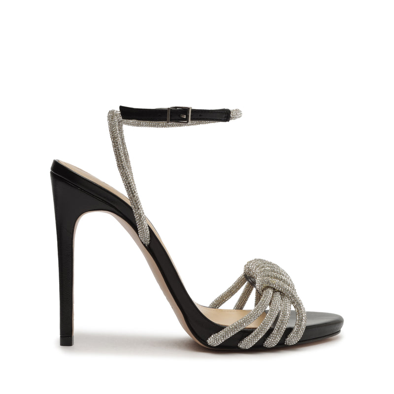 Jewell Nappa Leather Sandal Sandals FALL 23 5 Black Nappa Leather - Schutz Shoes