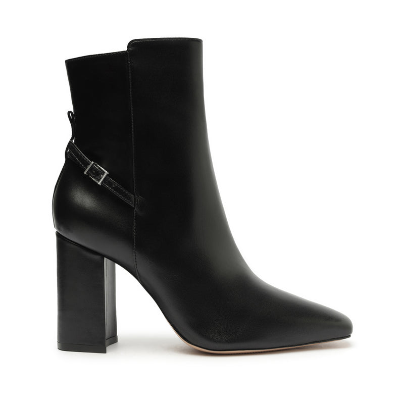 Christine Nappa Leather Bootie Booties OLD 5 Black Nappa Leather - Schutz Shoes