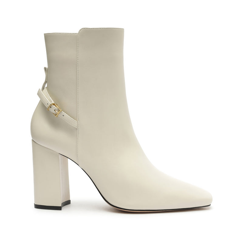 Christine Nappa Leather Bootie Booties Open Stock 5 Pearl Nappa Leather - Schutz Shoes