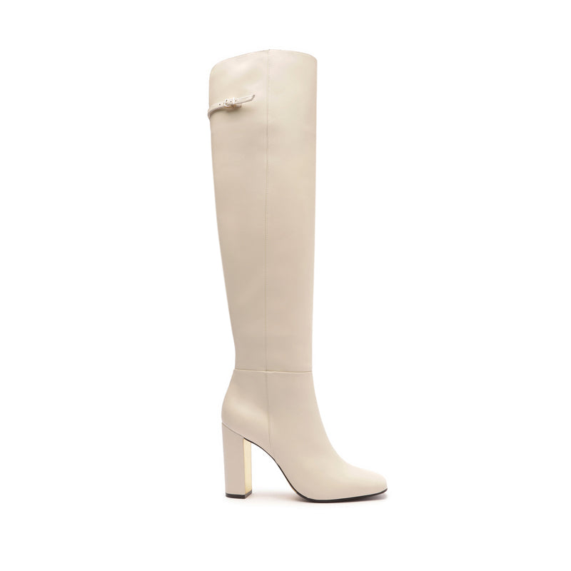 Austine Leather Boot Boots Open Stock 5 Pearl Leather - Schutz Shoes