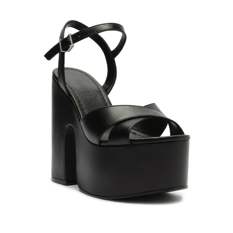 Keefa Cutout Nappa Leather Sandal Sandals Resort 23    - Schutz Shoes