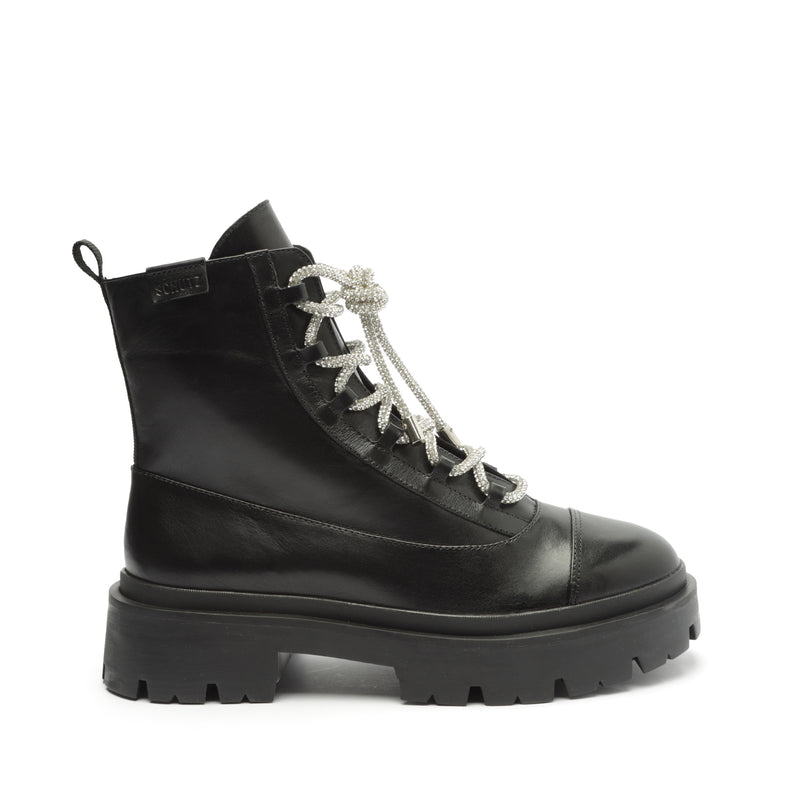 Kaile Glam Bootie Booties Fall 23 5 Black Atanado Prime Leather - Schutz Shoes