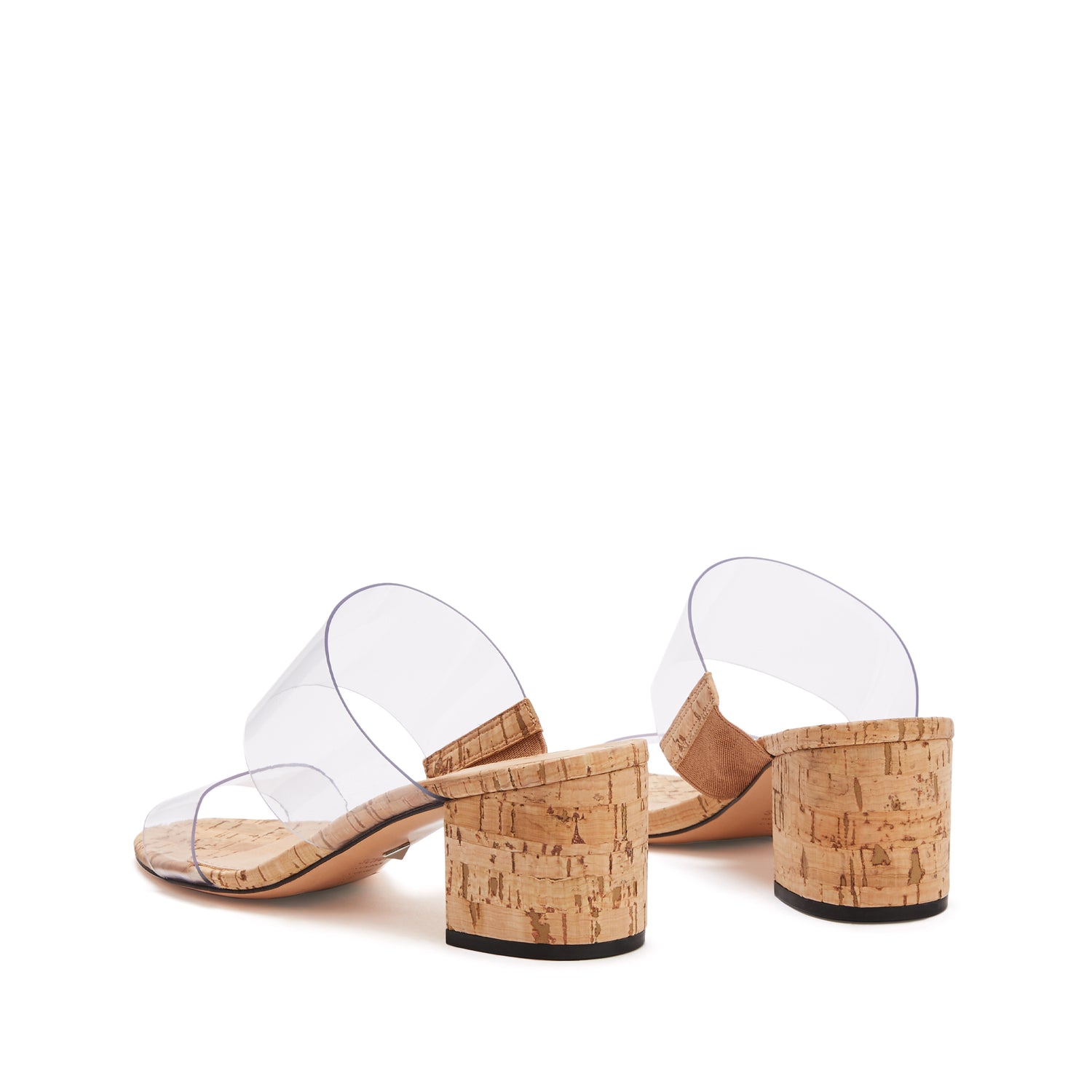 Victorie Cork & Vinyl Sandal Sandals Core    - Schutz Shoes