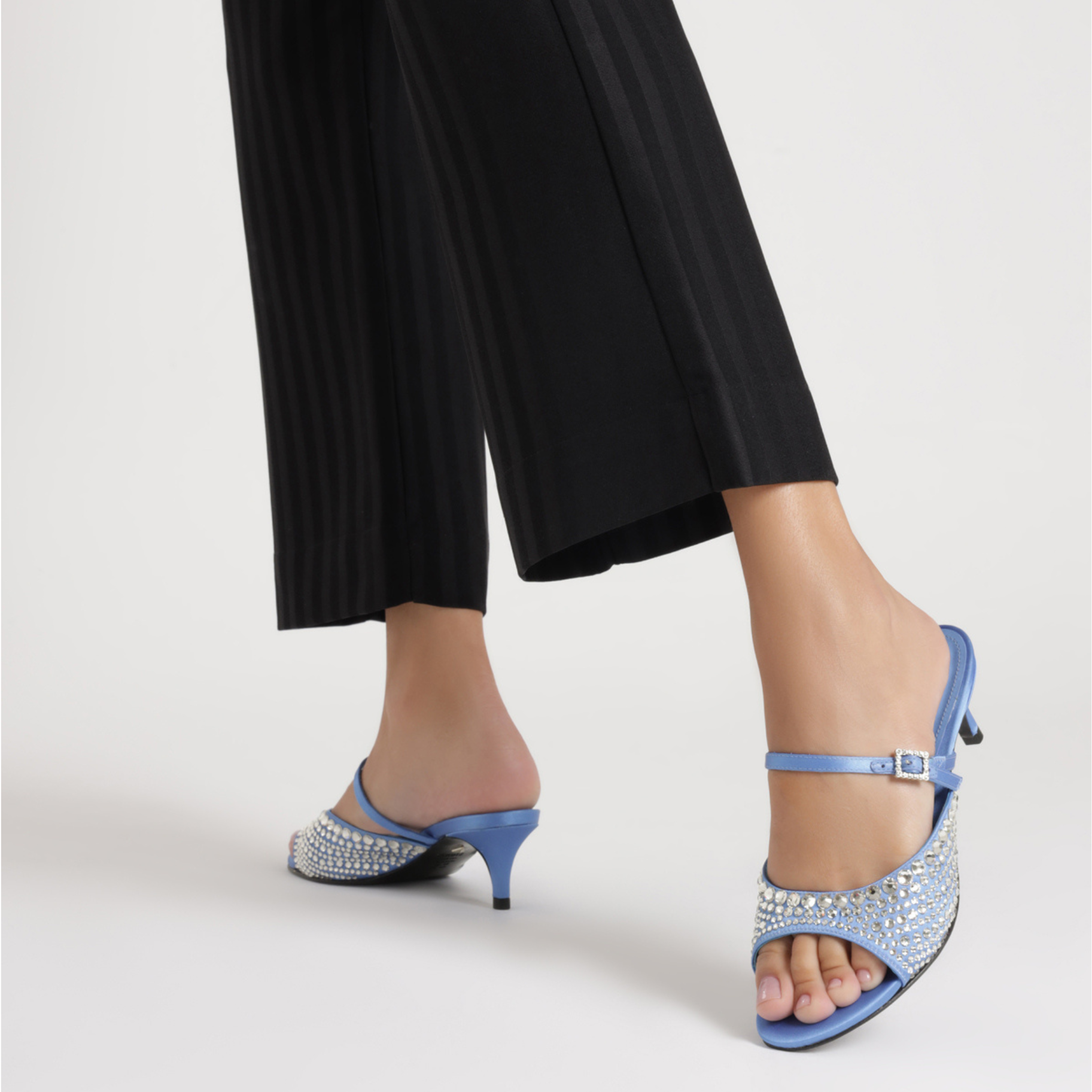 Louise Low Satin Sandal Sandals HIGH SUMMER 24    - Schutz Shoes