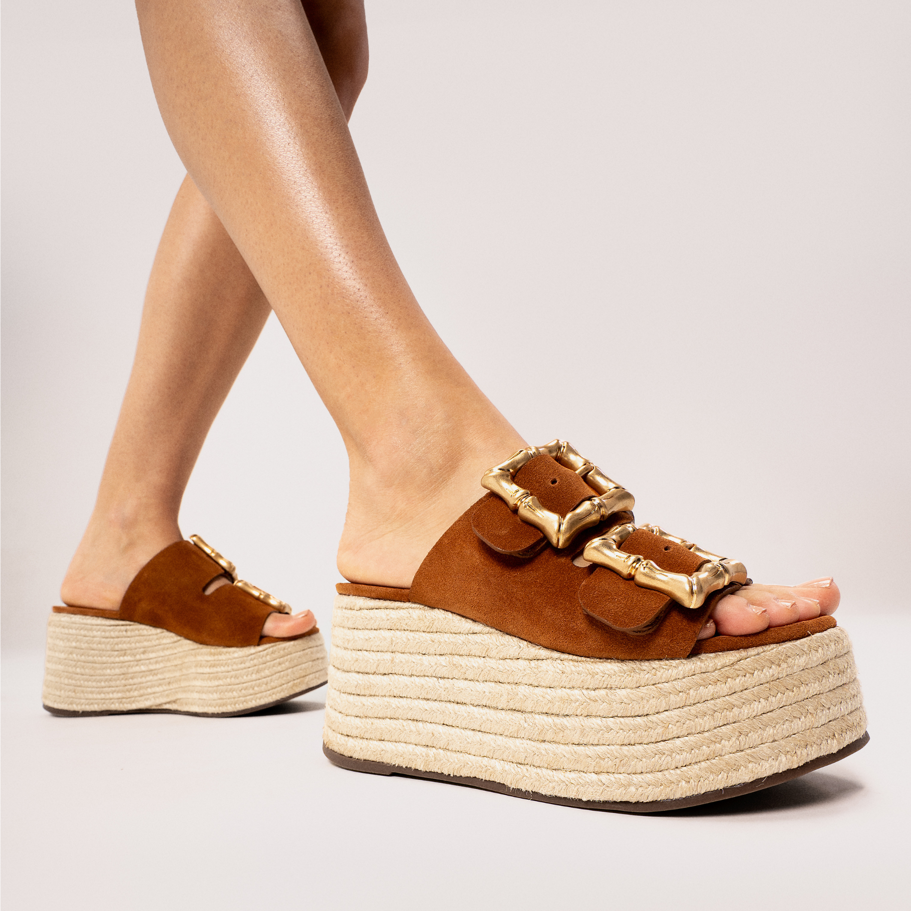 Enola Rope Flatform Sandals SPRING 24    - Schutz Shoes