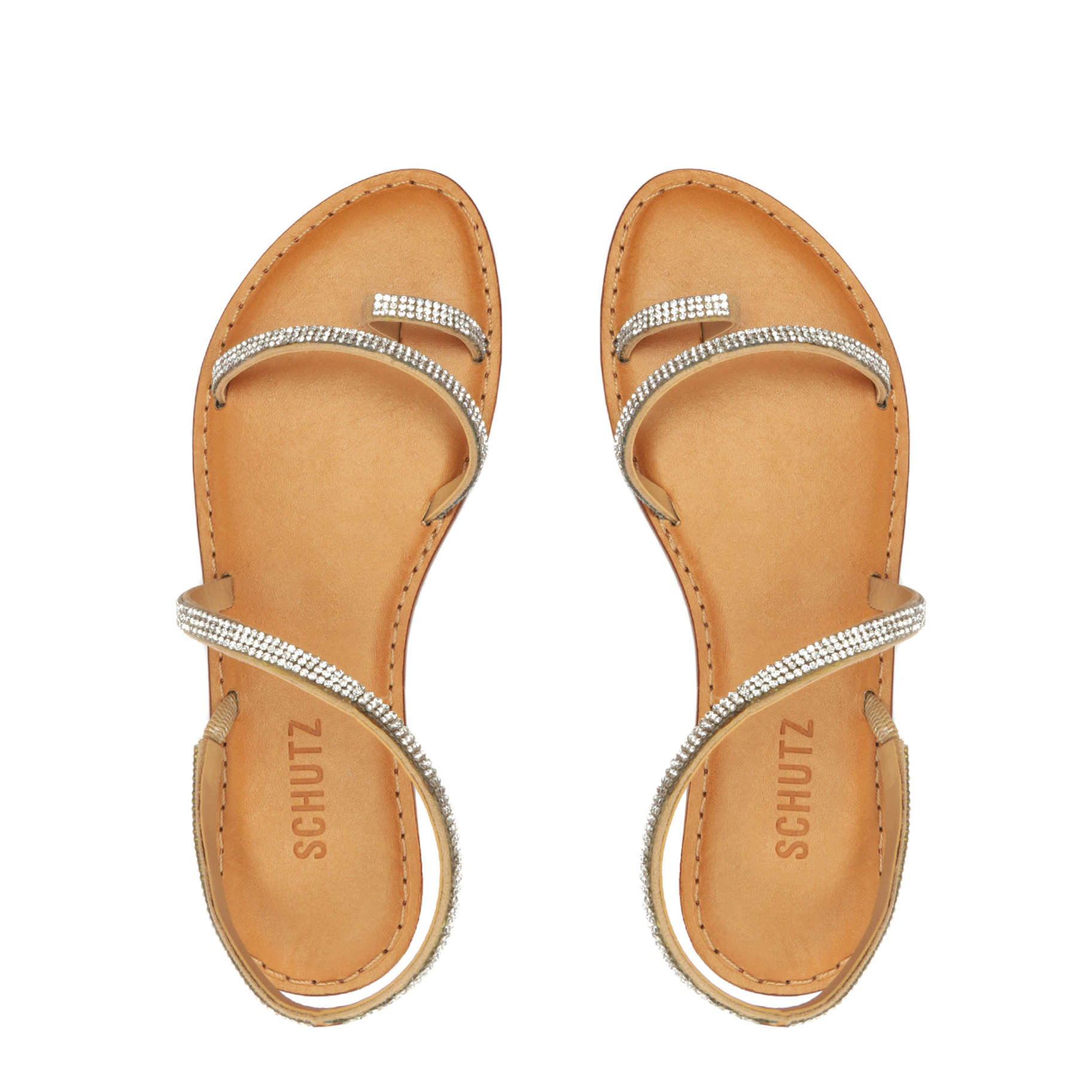 Mariah Casual Nubuck Sandal Flats Spring 23    - Schutz Shoes