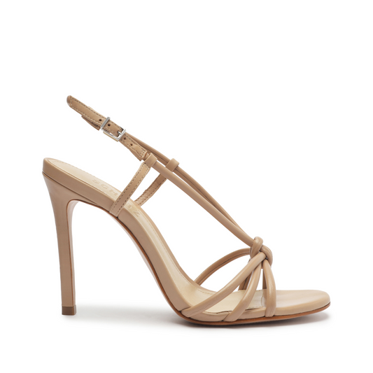 Kelsie Leather Sandal Sandals FALL 23 5 True Beige Leather - Schutz Shoes