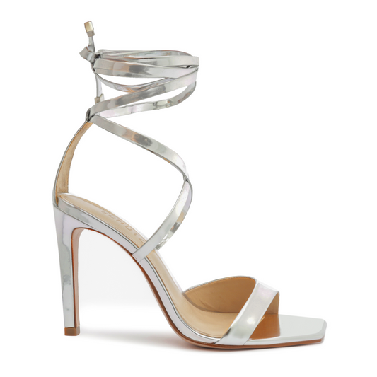 Bryce Specchio Sandal Sandals Open Stock 5 Silver Specchio - Schutz Shoes