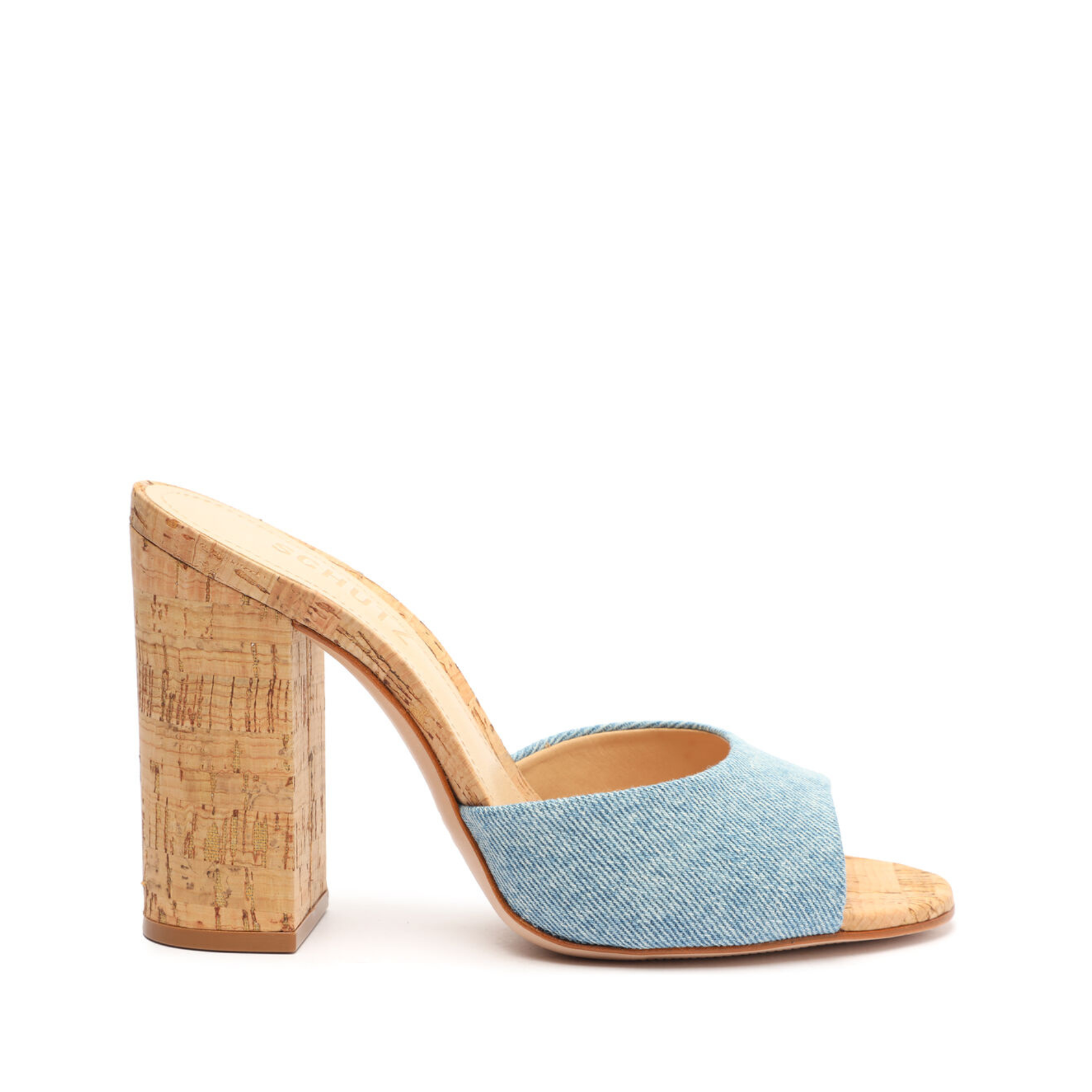 Kaycee Denim Sandal Sandals OLD 5 Blue Denim - Schutz Shoes