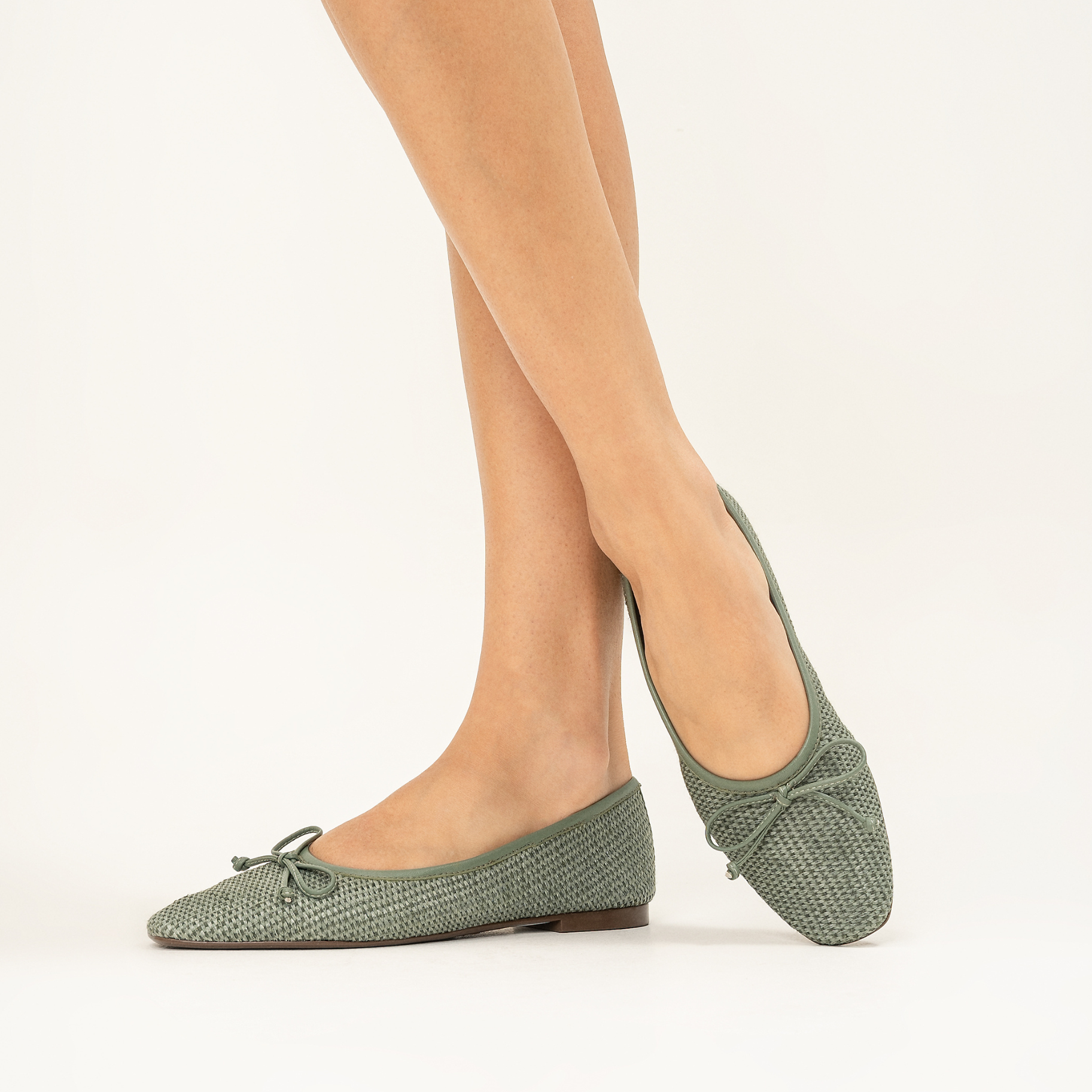 Arissa Straw Flat Flats High Summer 24    - Schutz Shoes