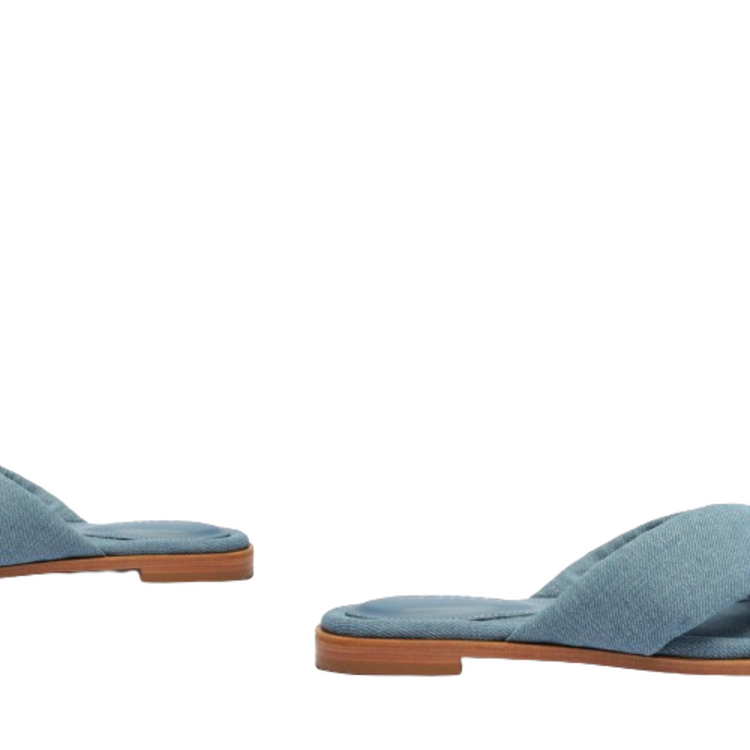 Fairy Casual Denim Sandal Flats Spring 24    - Schutz Shoes