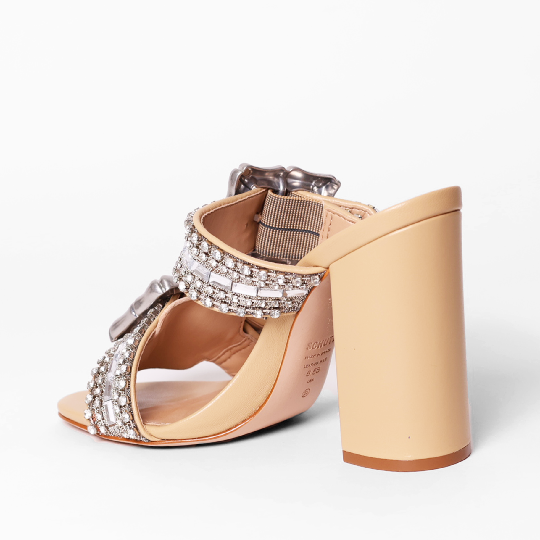 Enola Shine Leather Sandal OLD - Schutz Shoes