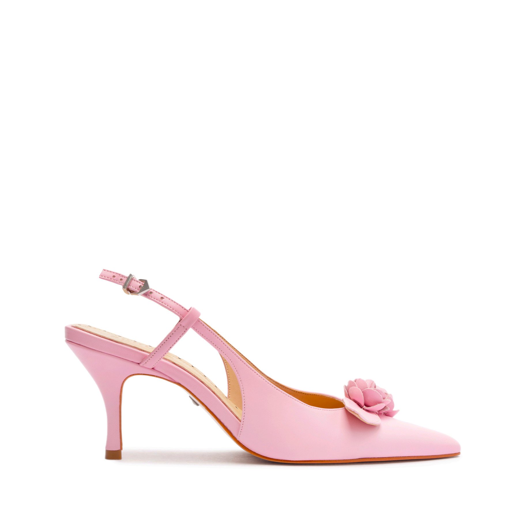 Alma Sling Nappa Leather Pump Pumps SPRING 24 5 Pink Nappa Leather - Schutz Shoes