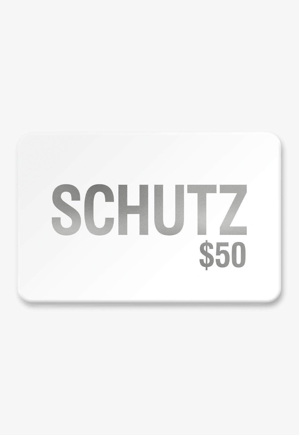 Gift card image with gift value