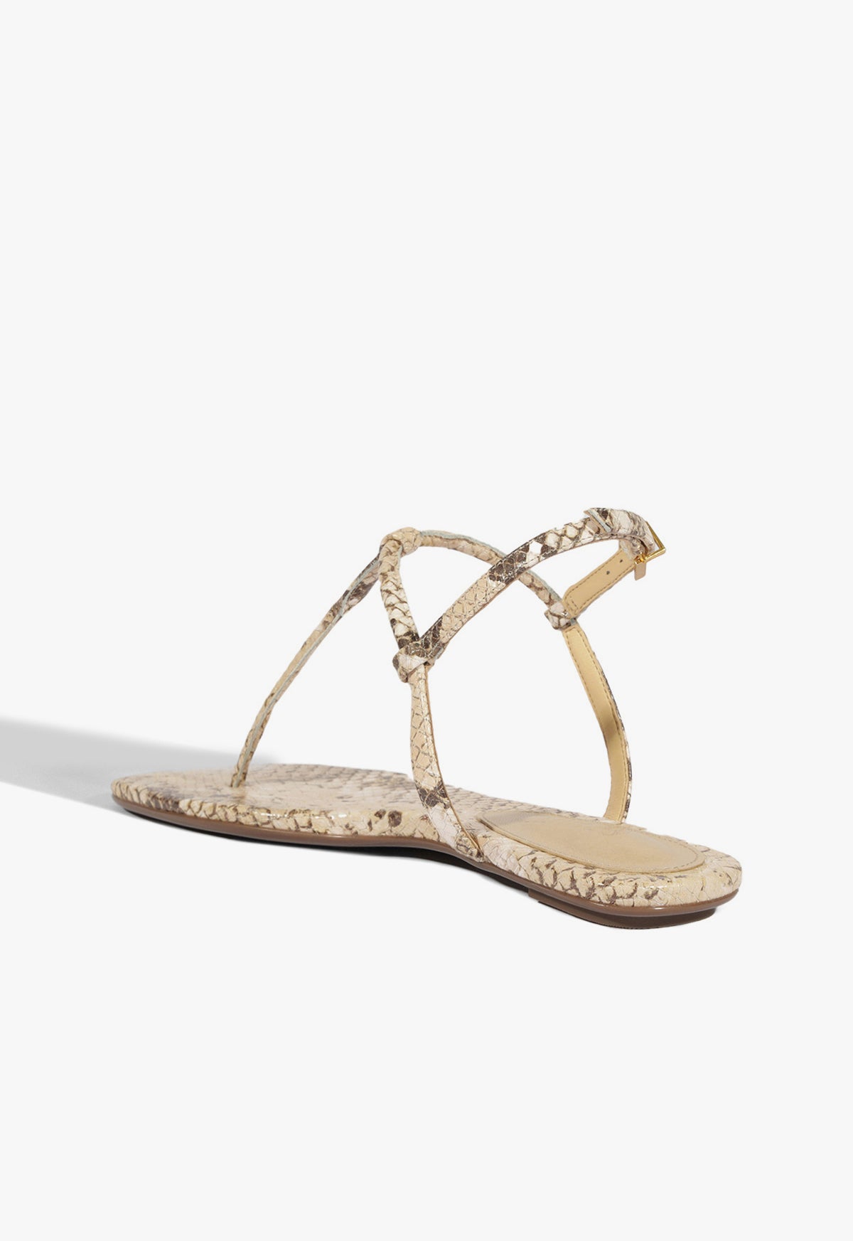 Elsha Leather Sandal Flats Spring 25 - Schutz Shoes