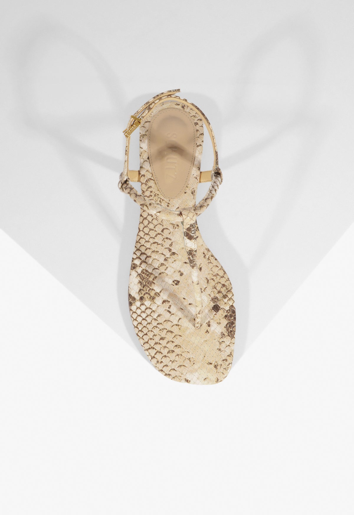 Elsha Leather Sandal Flats Spring 25 - Schutz Shoes