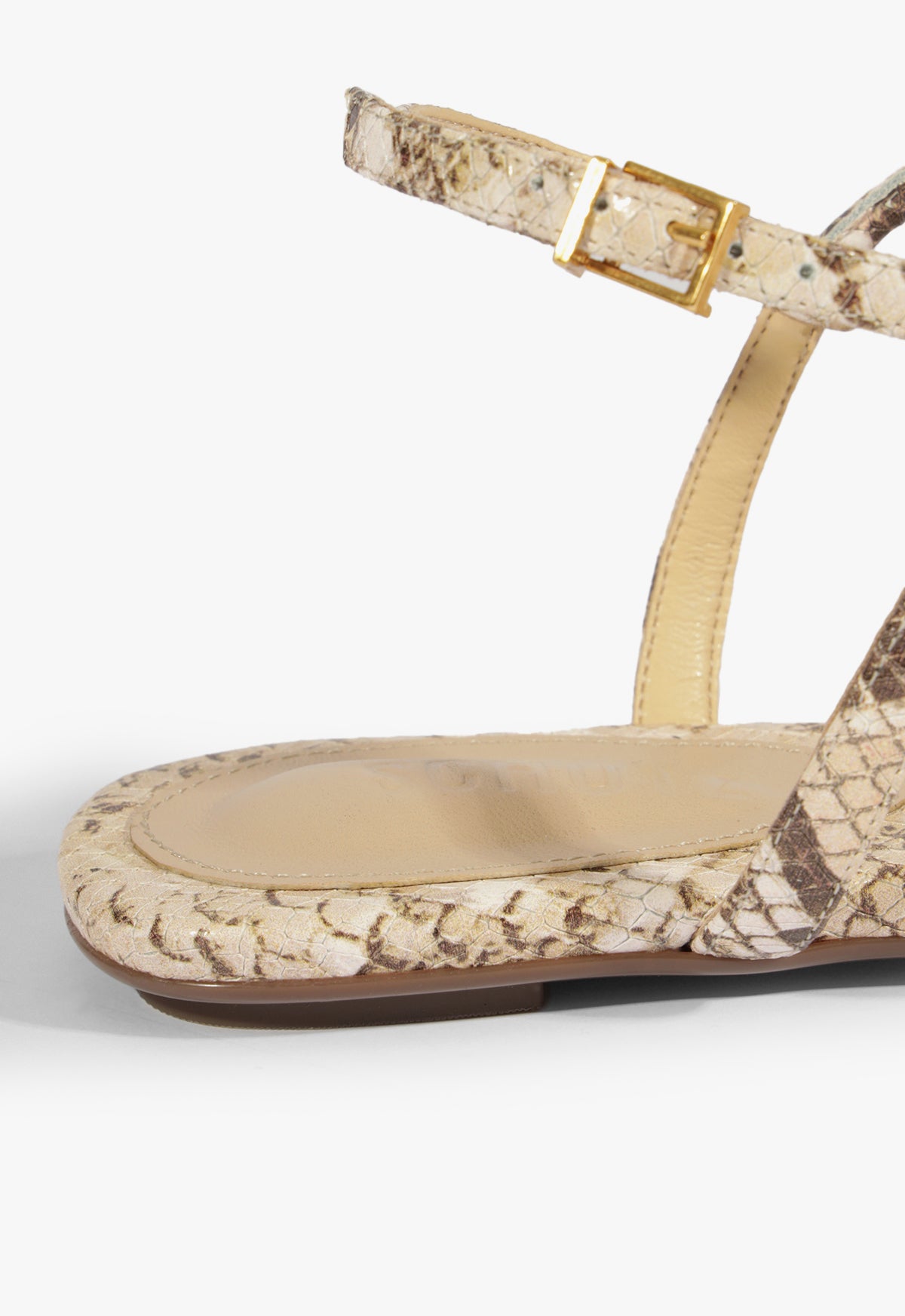 Elsha Leather Sandal Flats Spring 25 - Schutz Shoes