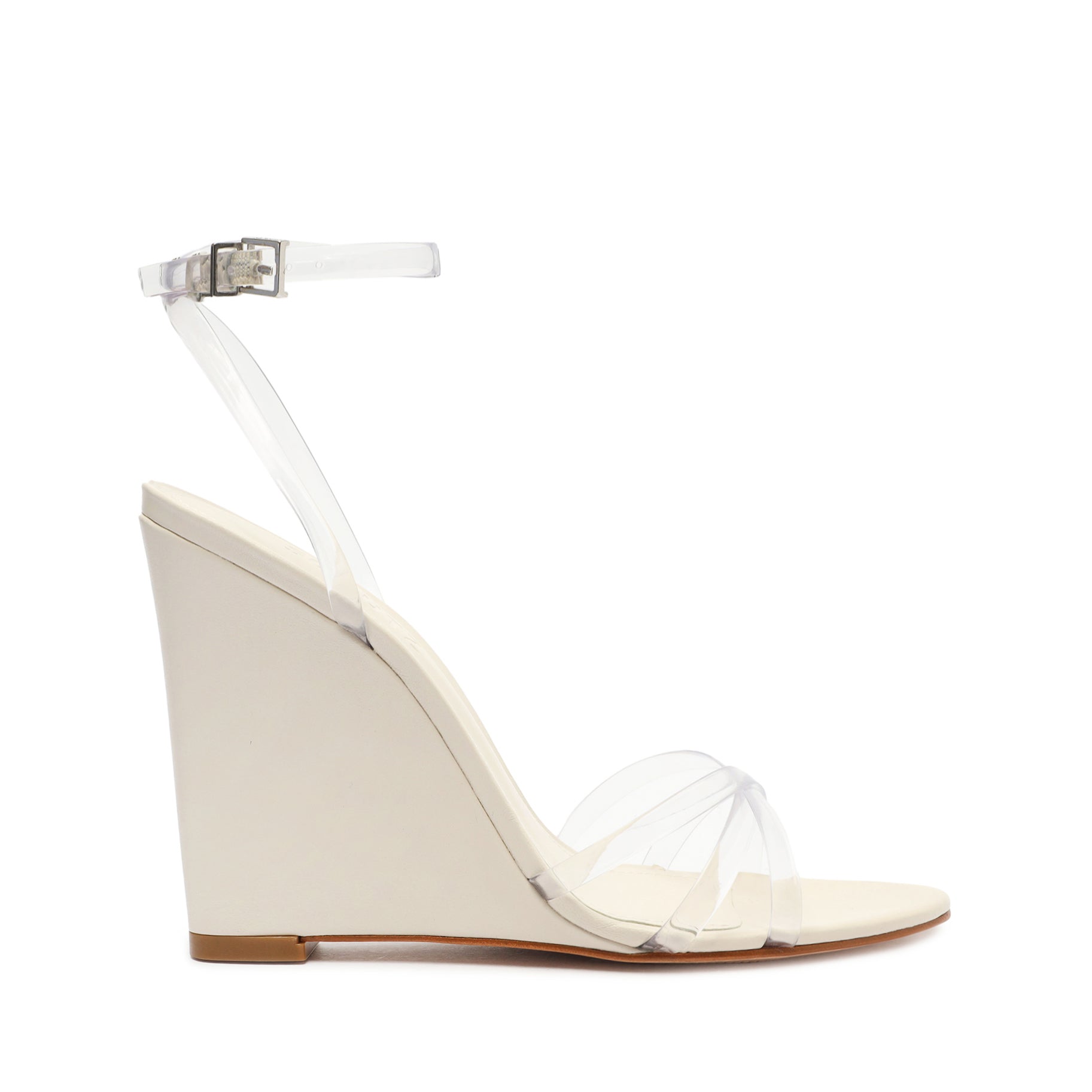 Amelia Leather Sandal Sandals High Summer 23 5 Pearl Deluxe Nappa - Schutz Shoes