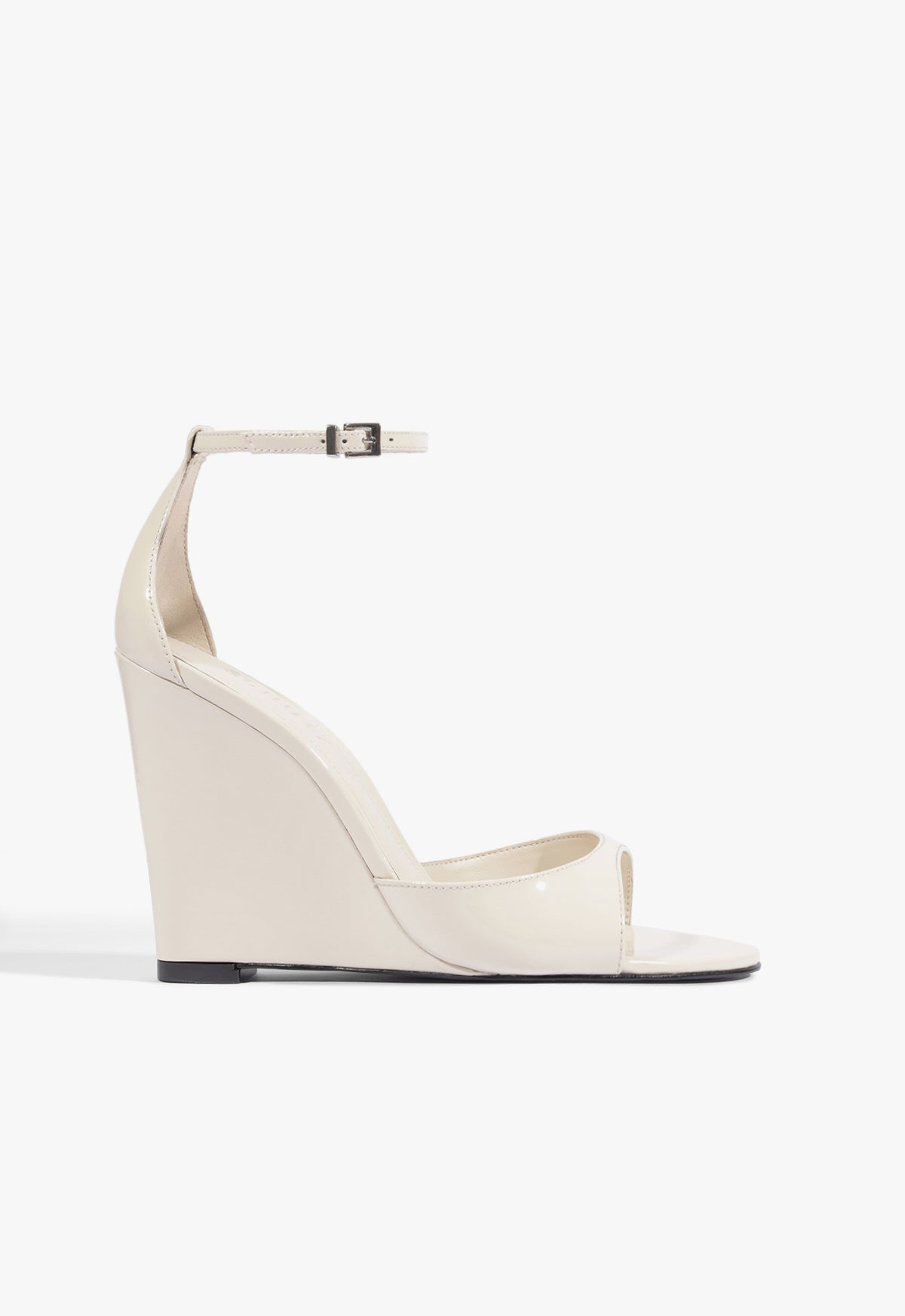 Scarlett Patent Sandal 5 Sugar White Patent - Schutz Shoes