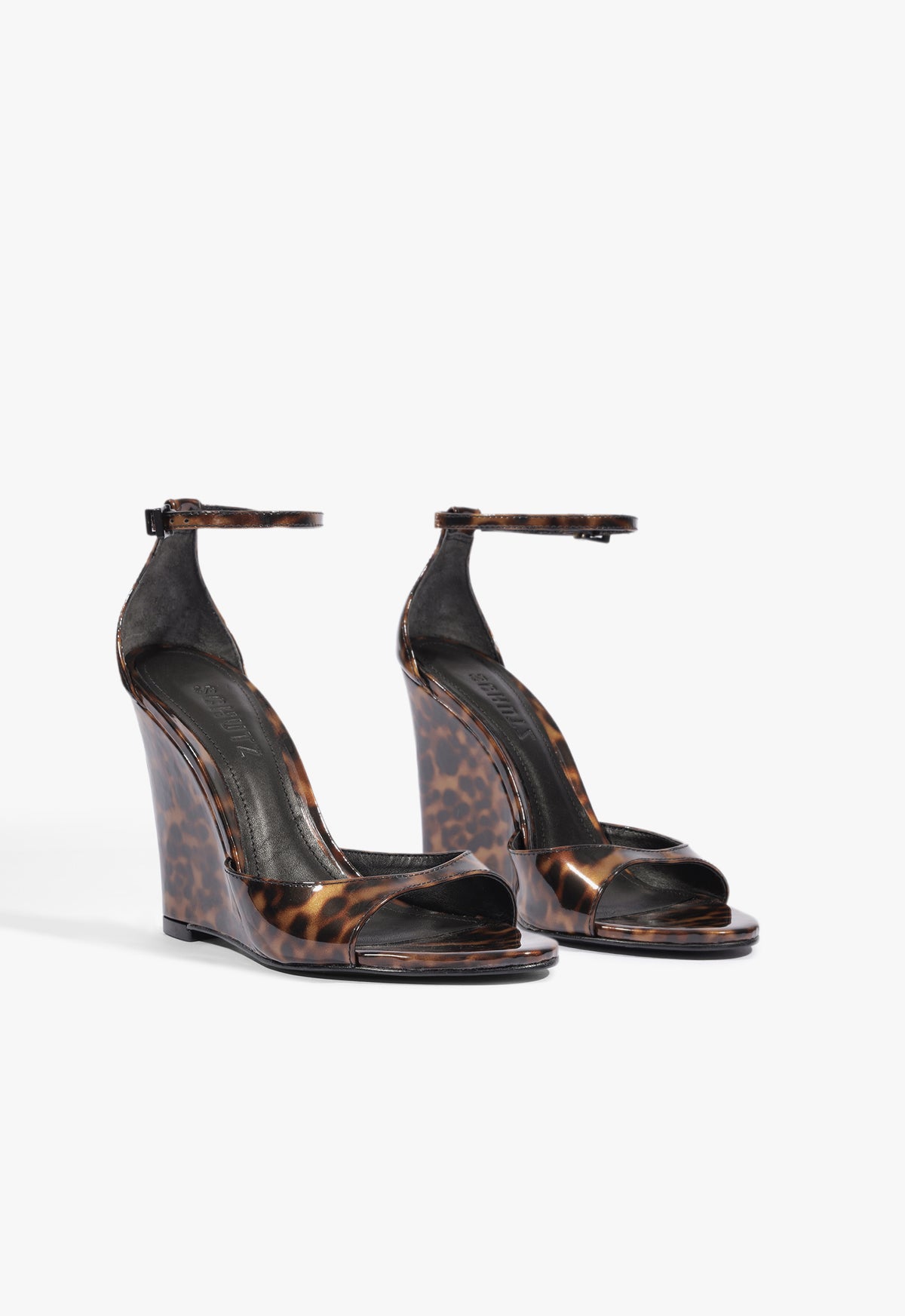 Scarlett Wedge Patent Sandal - Schutz Shoes