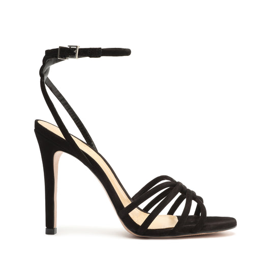 Rachel Nubuck Sandal Sandals FALL 23 5 Black Nubuck - Schutz Shoes