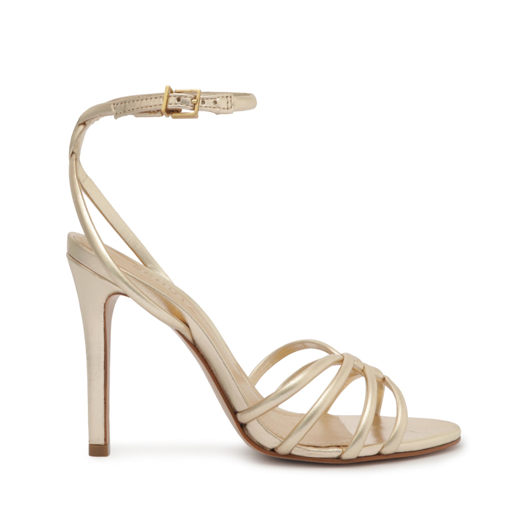 Rachel Metallic Leather Sandal Sandals OLD 5 Gold Metallic Leather - Schutz Shoes