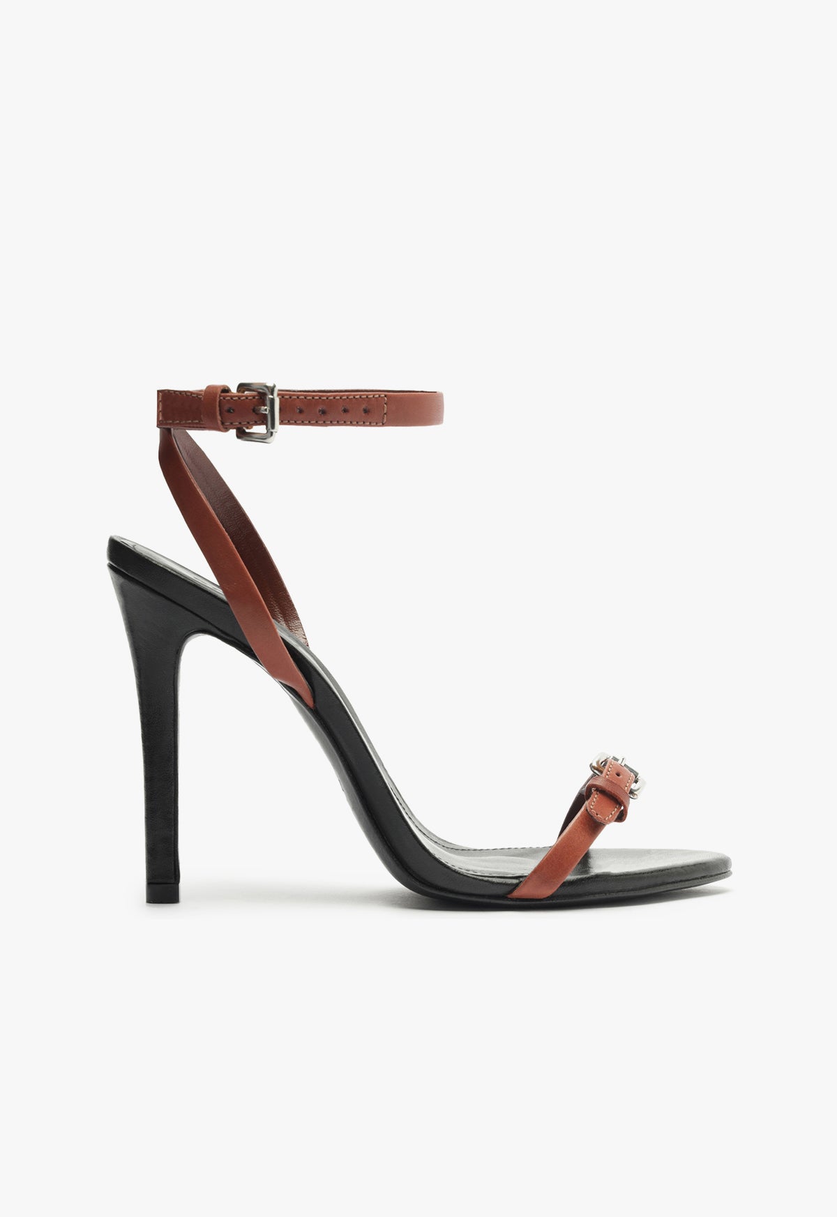 Aurora Sandal Resort 25 5 Black Leather - Schutz Shoes