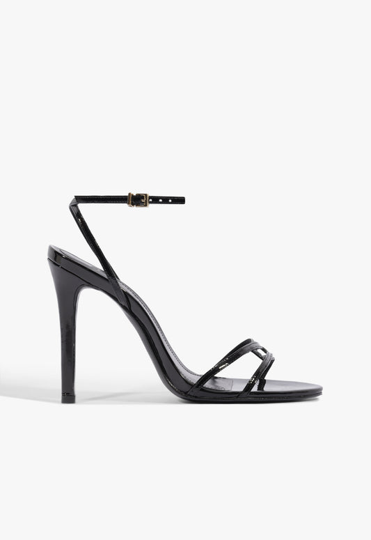 Harper Patent Sandal 5 Black Patent - Schutz Shoes