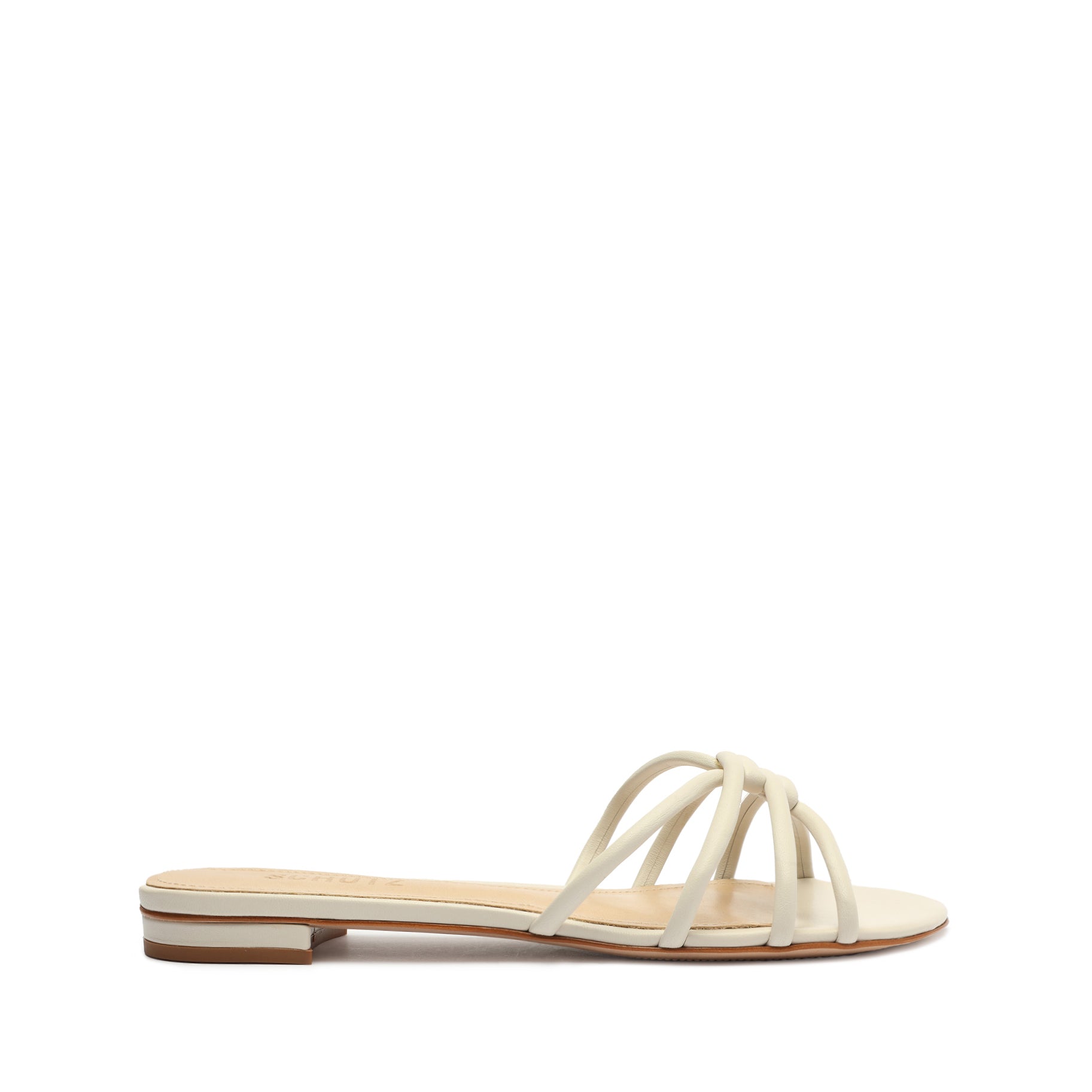 Rachel Nappa Leather Sandal OLD 5 Pearl Nappa Leather - Schutz Shoes