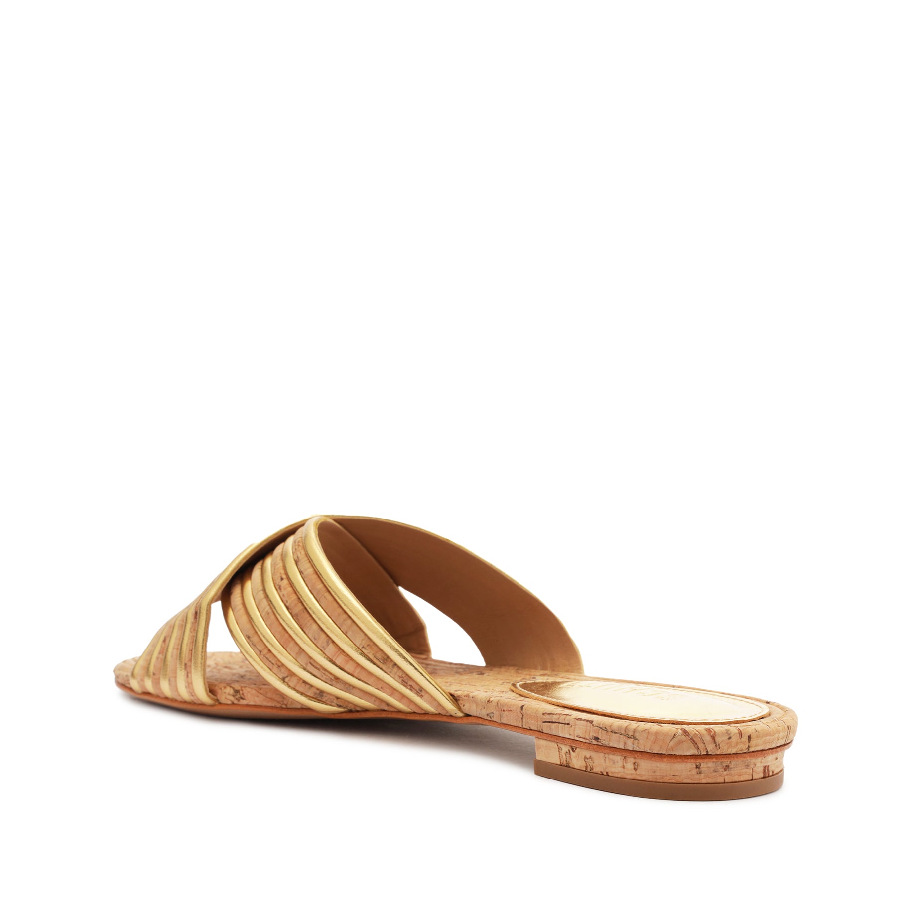 Latifah Cork Sandal Flats SPRING 24    - Schutz Shoes