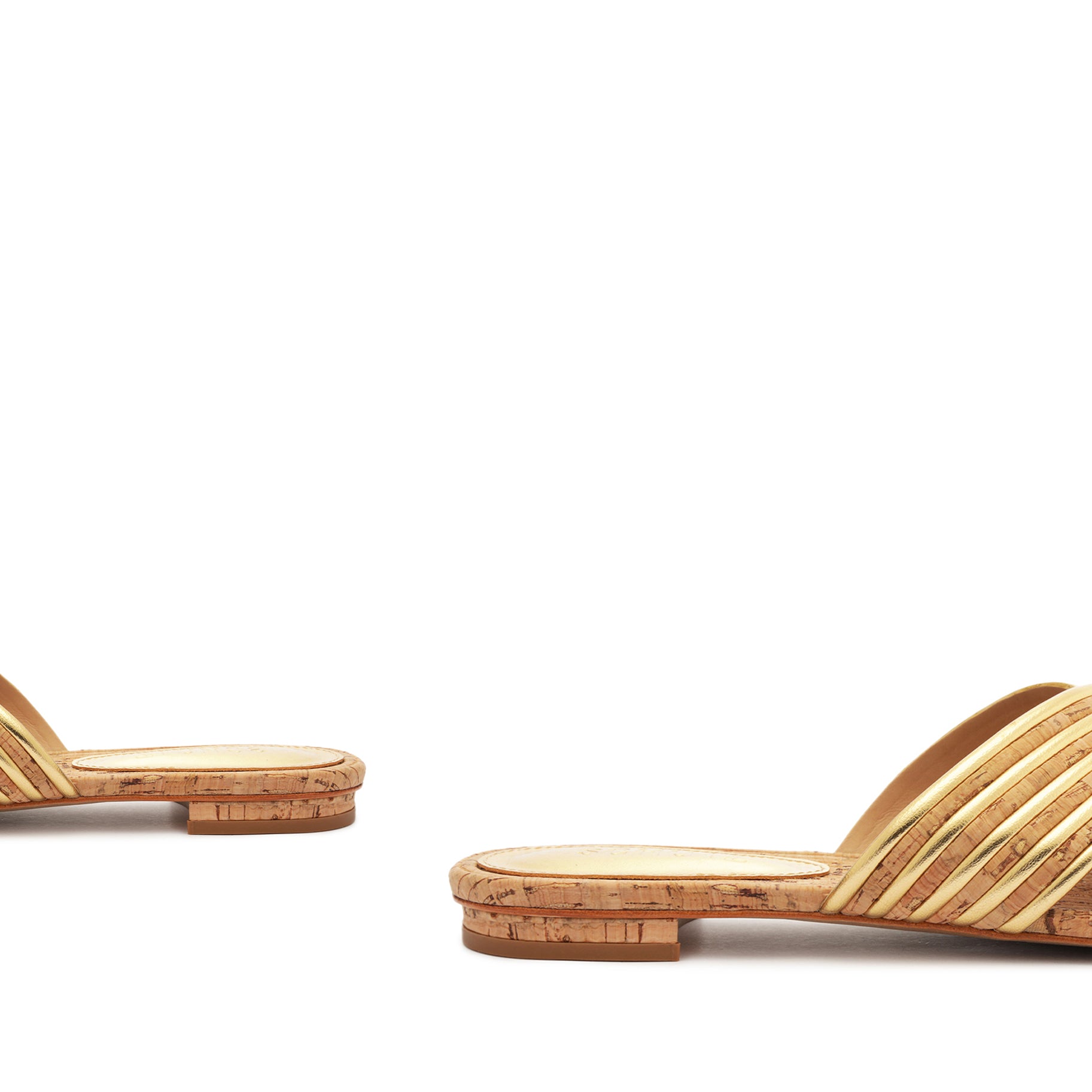 Latifah Cork Sandal Flats SPRING 24    - Schutz Shoes