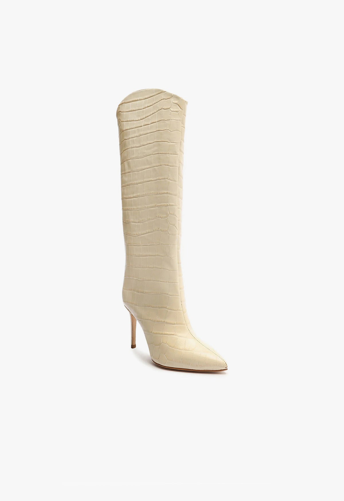 Maryana Crocodile-Embossed Leather Boot ESSENTIAL - Schutz Shoes