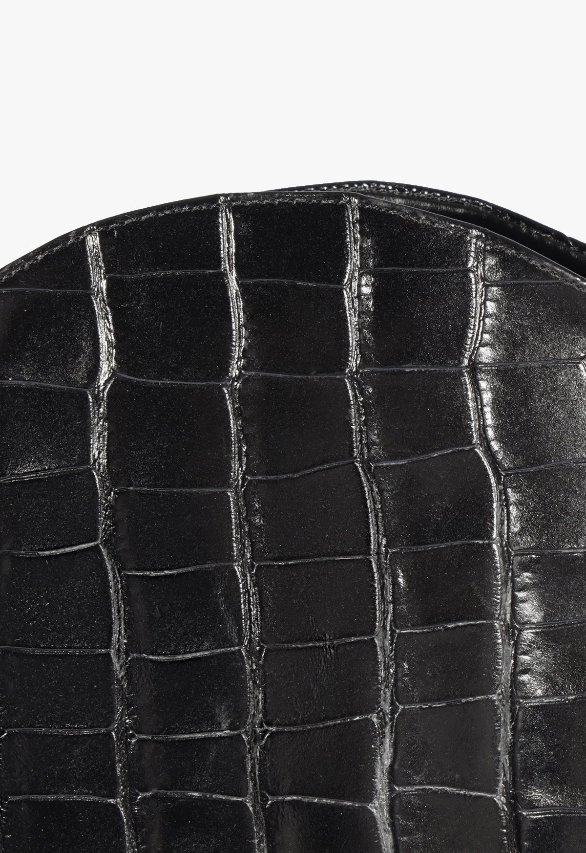 Maryana Crocodile-Embossed Leather Boot OLD - Schutz Shoes