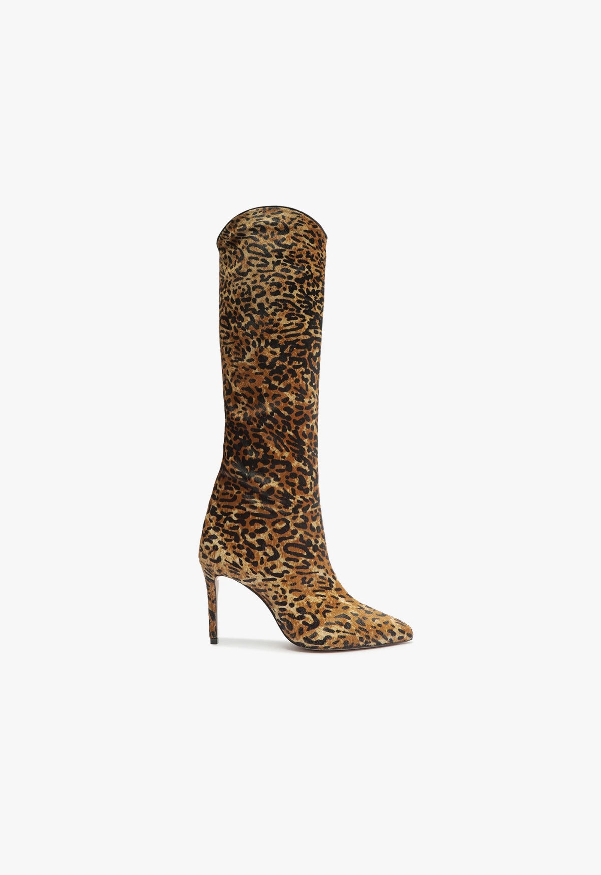 Maryana Wild Leather Boot FALL 23 5 Animal Print Leather - Schutz Shoes