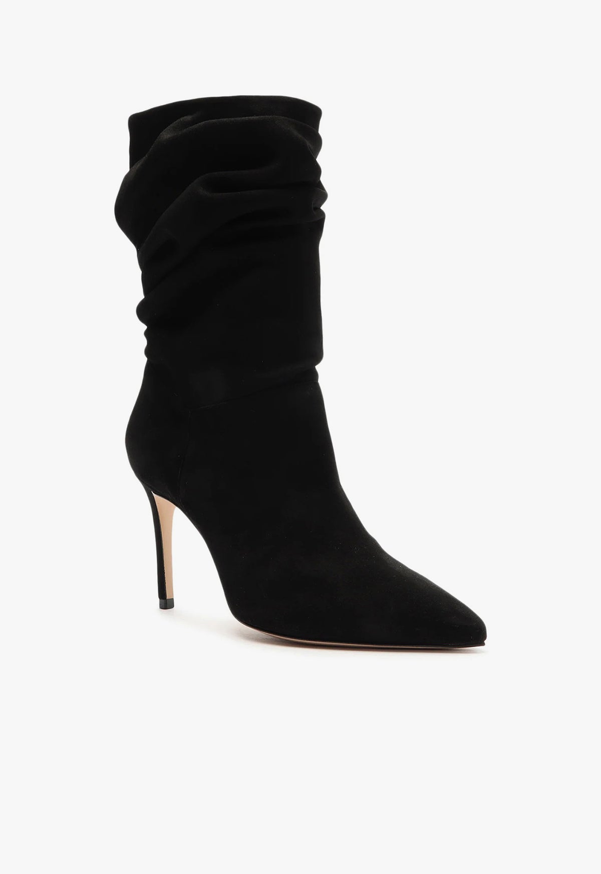 Black Suede Bootie Ashlee SCHUTZ - Main Image