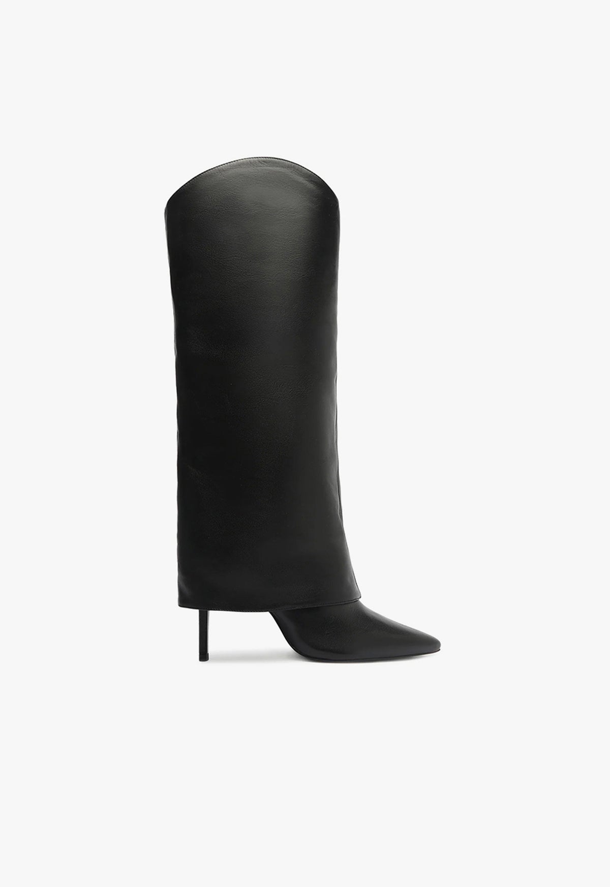 Maryana Cloak Boot Boots Fall 24 5 Black Leather - Schutz Shoes