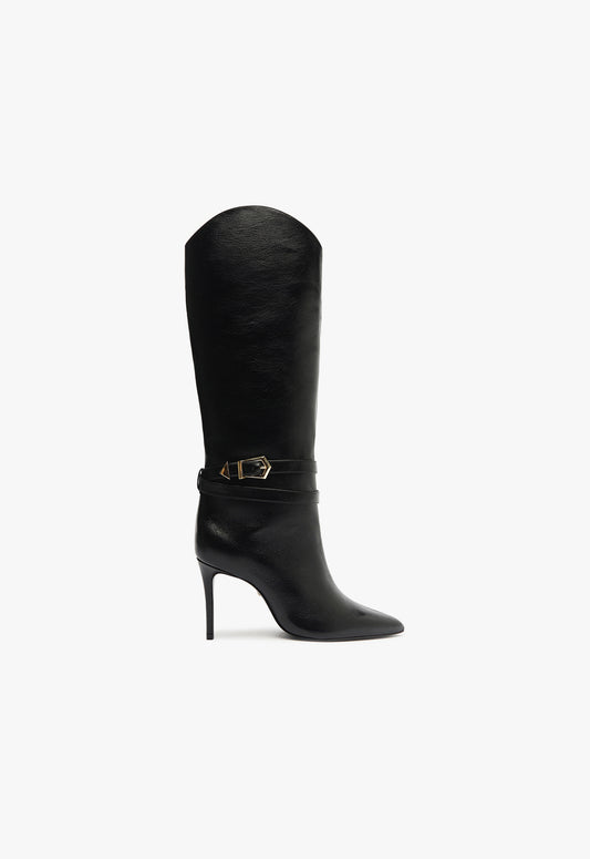 Maryana Boot Boots Fall 24 5 Black Leather - Schutz Shoes