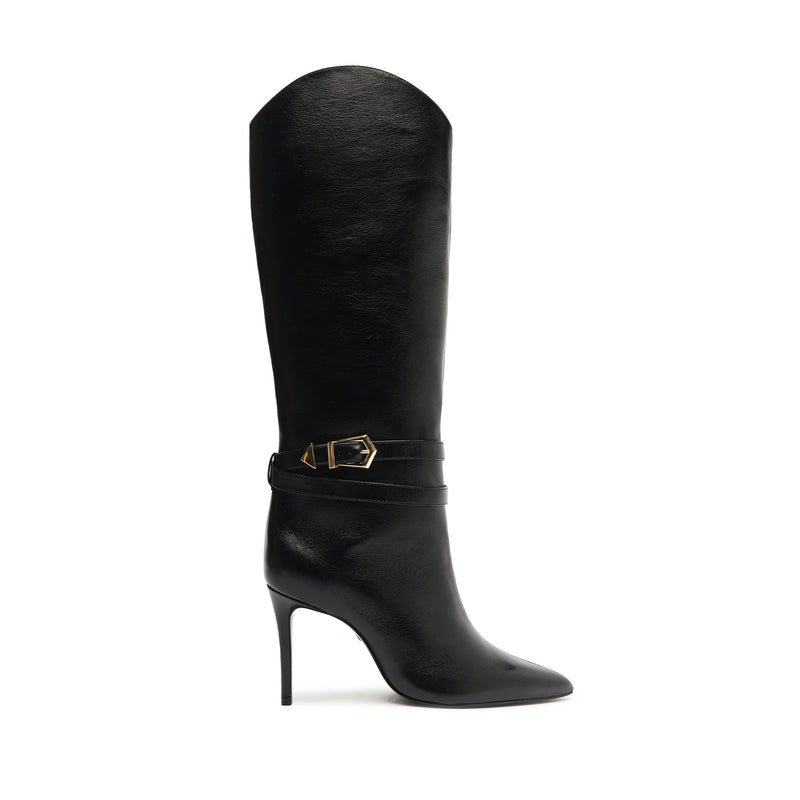 Maryana Boot Boots Fall 24 5 Black Leather - Schutz Shoes