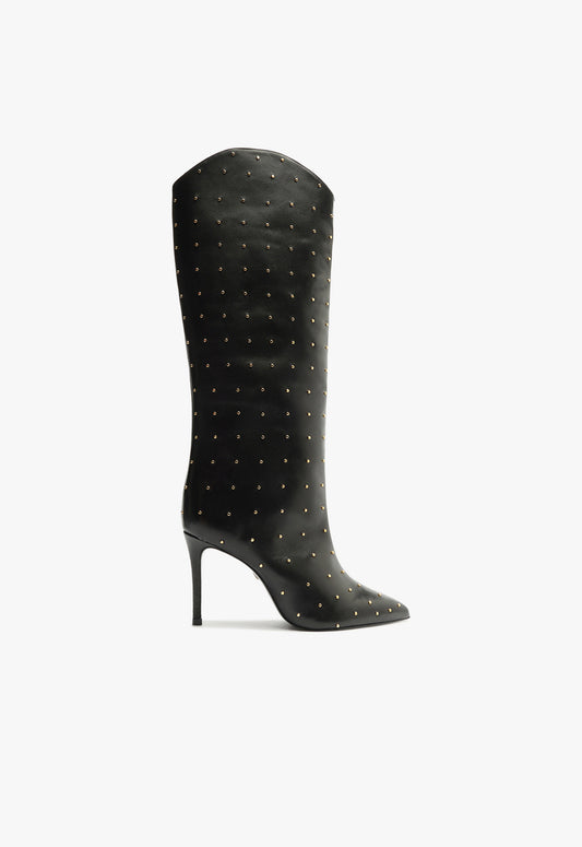 Maryana Boot Fall 24 5 Black Leather - Schutz Shoes