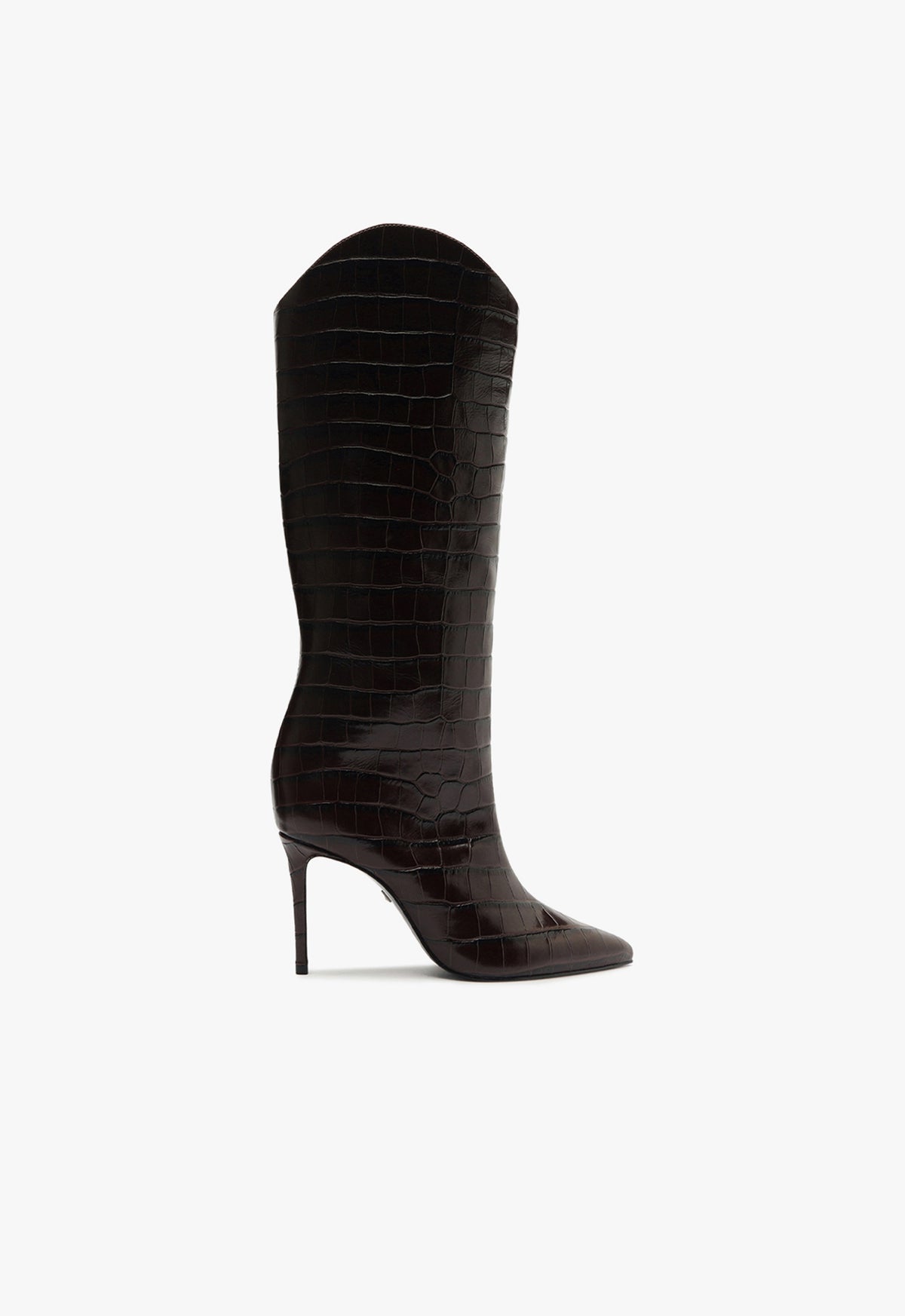 Maryana Wide Boot Boots Fall 24 5 Brown Leather - Schutz Shoes