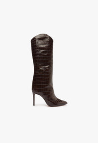 Go to related product Maryana Lo Crocodile-Embossed Leather Boot