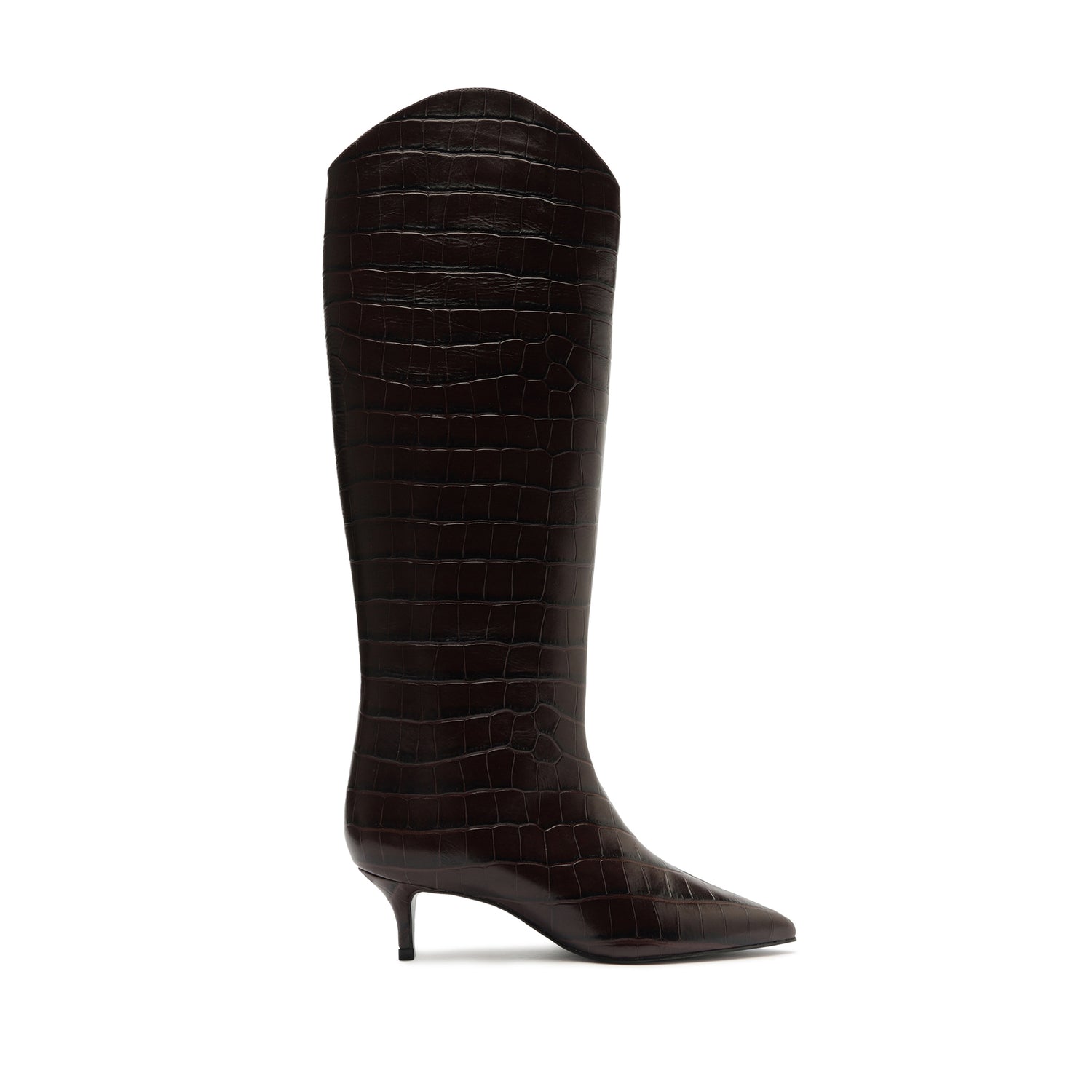 Maryana Lo Wide Boot Boots Fall 24 5 Brown Leather - Schutz Shoes