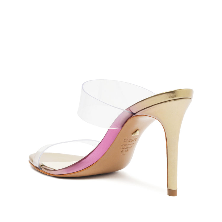 Ariella Vinyl & Metallic Sandal Sandals High Summer 24    - Schutz Shoes