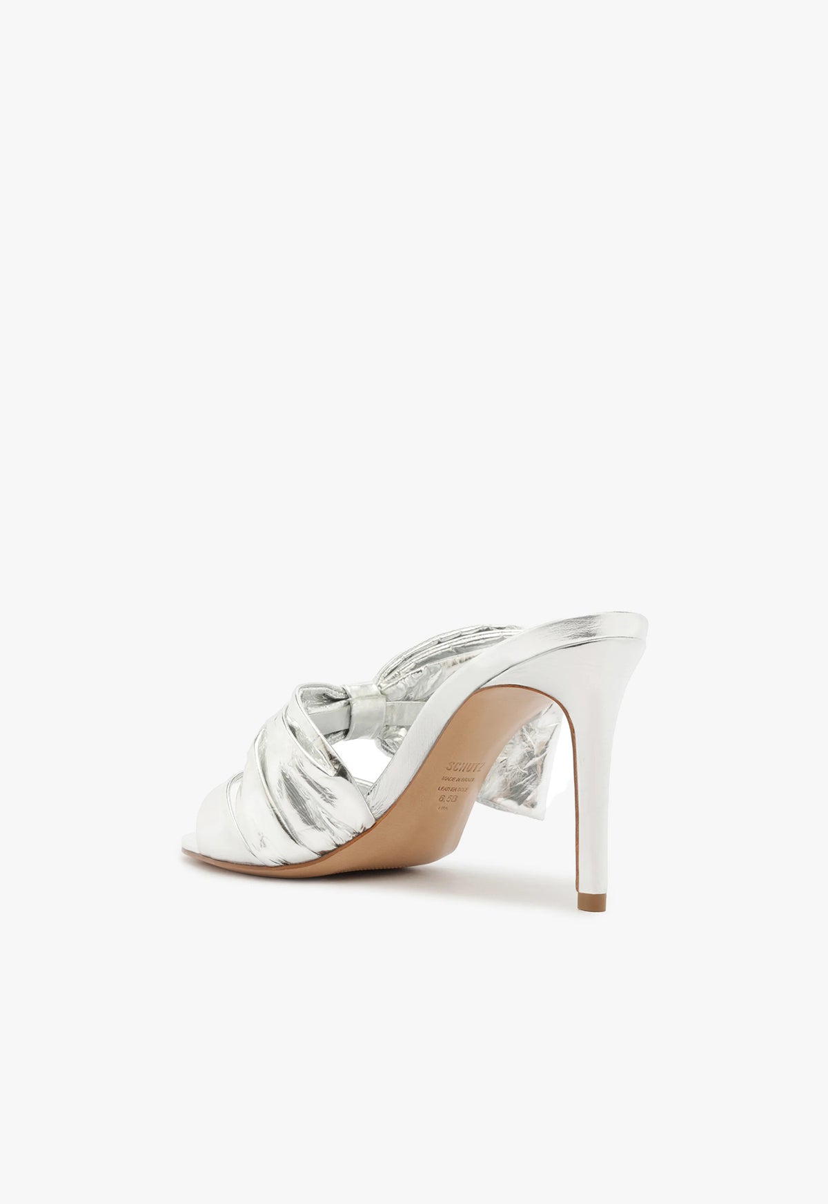 Judy High Smashed Metallic Sandal Sandals WINTER 23    - Schutz Shoes