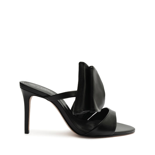 Judy High Nappa Leather Sandal Sandals WINTER 23 5 Black Nappa Leather - Schutz Shoes